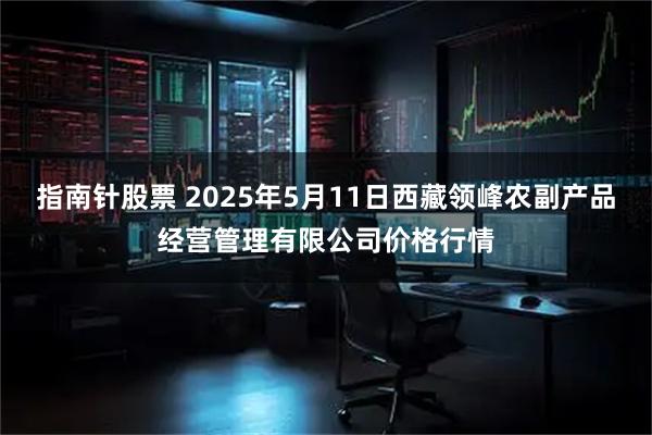 指南针股票 2025年5月11日西藏领峰农副产品经营管理有限公司价格行情